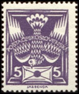 Czechoslovakia 1921 Dove