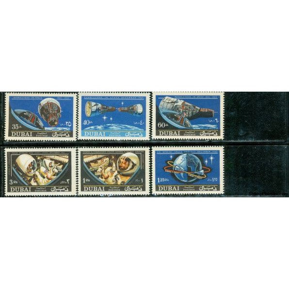 Dubai Space , 6 stamps