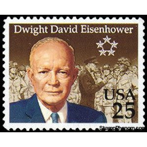 United States of America 1990 Dwight David Eisenhower