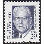 United States of America 1992 Earl Warren