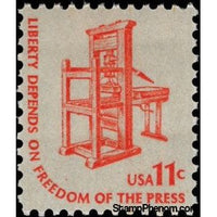 United States of America 1975 Early American Printing Press