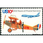 United States of America 1975 Early Mail Plane and Jet