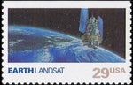 United States of America 1991 Earth, Landsat