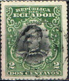 Ecuador 1901 Portraits - New Colours-Stamps-Ecuador-StampPhenom