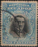 Ecuador 1907 Portraits - Presidents-Stamps-Ecuador-StampPhenom