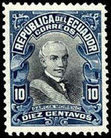 Ecuador 1911-1913 Definitives - Portraits-Stamps-Ecuador-StampPhenom