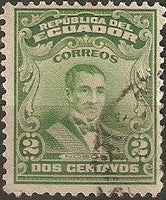 Ecuador 1915-1917 Portraits - New Colours and Values-Stamps-Ecuador-StampPhenom