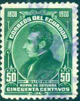 Ecuador 1920 Liberation of Guayaquil Centenary-Stamps-Ecuador-StampPhenom