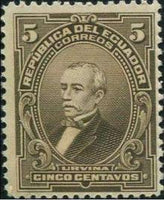 Ecuador 1926-1928 Definitives - Portraits - New Colours-Stamps-Ecuador-StampPhenom