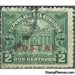 Ecuador 1927-1929 Postal Tax Stamps Overprinted-Stamps-Ecuador-Mint-StampPhenom