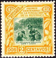 Ecuador 1930 Independence Centenary-Stamps-Ecuador-StampPhenom