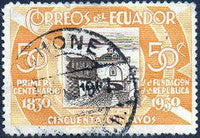 Ecuador 1930 Independence Centenary-Stamps-Ecuador-StampPhenom