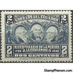 Ecuador 1936 La Condamine Scientific Expedition - Bicentenary-Stamps-Ecuador-StampPhenom