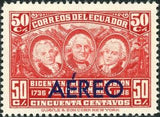 Ecuador 1936 Louis Godin (1704-1760), Charles Marie de La Condamine (1701-Stamps-Ecuador-StampPhenom