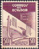 Ecuador 1938 National Progress Exhibition-Stamps-Ecuador-StampPhenom