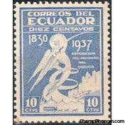 Ecuador 1938 National Progress Exhibition-Stamps-Ecuador-StampPhenom