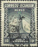 Ecuador 1939 Airmail - New York World Fair-Stamps-Ecuador-StampPhenom