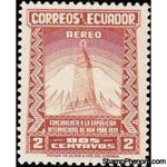 Ecuador 1939 Airmail - New York World Fair-Stamps-Ecuador-StampPhenom