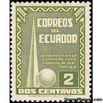 Ecuador 1939 New York World Fair-Stamps-Ecuador-StampPhenom