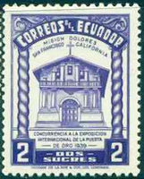 Ecuador 1939 San Francisco International Exhibition-Stamps-Ecuador-StampPhenom