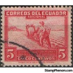 Ecuador 1940 Obligatory Tax - Social Insurance and Guayaquil GPO Rebuilding Funds-Stamps-Ecuador-Mint-StampPhenom