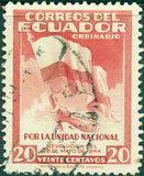 Ecuador 1946 Revolution - 2nd Anniversary-Stamps-Ecuador-StampPhenom