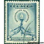 Ecuador 1946 Revolution - 2nd Anniversary-Stamps-Ecuador-StampPhenom