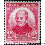 Ecuador 1948 Andres Bello - 83rd Death Anniversary-Stamps-Ecuador-StampPhenom