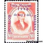 Ecuador 1948 National Fair-Stamps-Ecuador-StampPhenom
