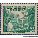 Ecuador 1952 Obligatory Tax - Literacy Campaign-Stamps-Ecuador-StampPhenom