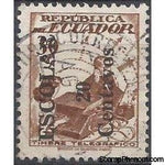 Ecuador 1954 Obligatory Tax - Literacy Fund-Stamps-Ecuador-StampPhenom