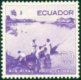 Ecuador 1955 Definitives - Pictorials-Stamps-Ecuador-StampPhenom