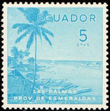 Ecuador 1955 Definitives - Pictorials-Stamps-Ecuador-StampPhenom