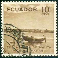 Ecuador 1955 Definitives - Pictorials-Stamps-Ecuador-StampPhenom