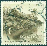 Ecuador 1955 Definitives - Pictorials-Stamps-Ecuador-StampPhenom