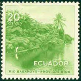 Ecuador 1955 Definitives - Pictorials-Stamps-Ecuador-StampPhenom