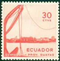 Ecuador 1955 Definitives - Pictorials-Stamps-Ecuador-StampPhenom