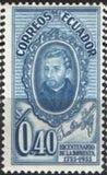 Ecuador 1956 Printing - Bicentenary-Stamps-Ecuador-StampPhenom