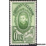 Ecuador 1956 Printing - Bicentenary-Stamps-Ecuador-StampPhenom