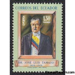 Ecuador 1959 Airmails - Dr. Jose L. Tamayo - Birth Centenary-Stamps-Ecuador-Mint-StampPhenom