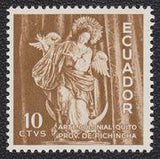 Ecuador 1959 Virgin of Quito-Stamps-Ecuador-StampPhenom