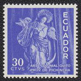 Ecuador 1959 Virgin of Quito-Stamps-Ecuador-StampPhenom