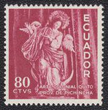 Ecuador 1959 Virgin of Quito-Stamps-Ecuador-StampPhenom