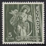 Ecuador 1959 Virgin of Quito-Stamps-Ecuador-StampPhenom