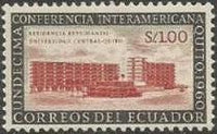 Ecuador 1960 11th Inter-American Conference - Views of Quito-Stamps-Ecuador-StampPhenom