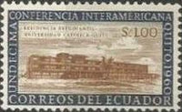 Ecuador 1960 11th Inter-American Conference - Views of Quito-Stamps-Ecuador-StampPhenom