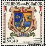 Ecuador 1960 Airmails - Cotopaxi Cantonal Arms-Stamps-Ecuador-StampPhenom