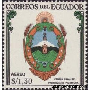 Ecuador 1960 Cayambe-Stamps-Ecuador-StampPhenom