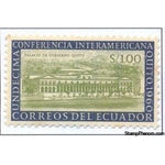 Ecuador 1960 Government Palace-Stamps-Ecuador-StampPhenom