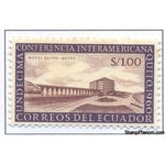 Ecuador 1960 Hotel Quito-Stamps-Ecuador-StampPhenom